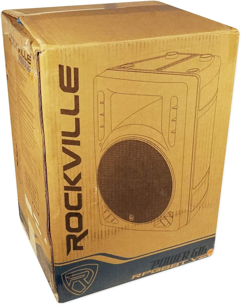 8 Powered DJ Speakers with Stands and Cables N197923