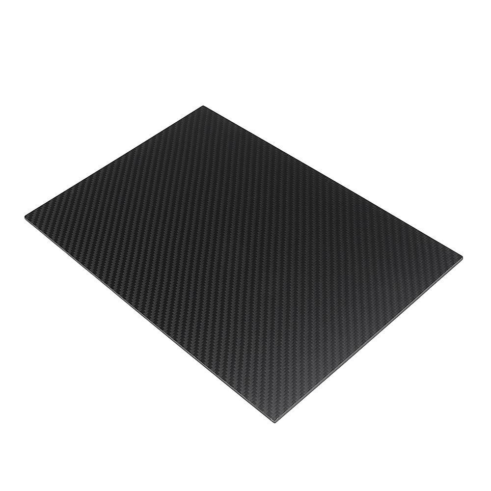 250x420mm 3K Carbon Fiber Plate Plain Weave Matte Panel Sheet T405