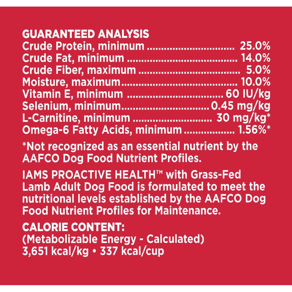 Adult Dog Food with Grass-Fed Lamb 26.2 lb W53381