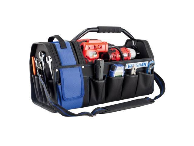 20 inch 16 Pocket Tool Tote Steel Handle Removable Tool Caddy M151830