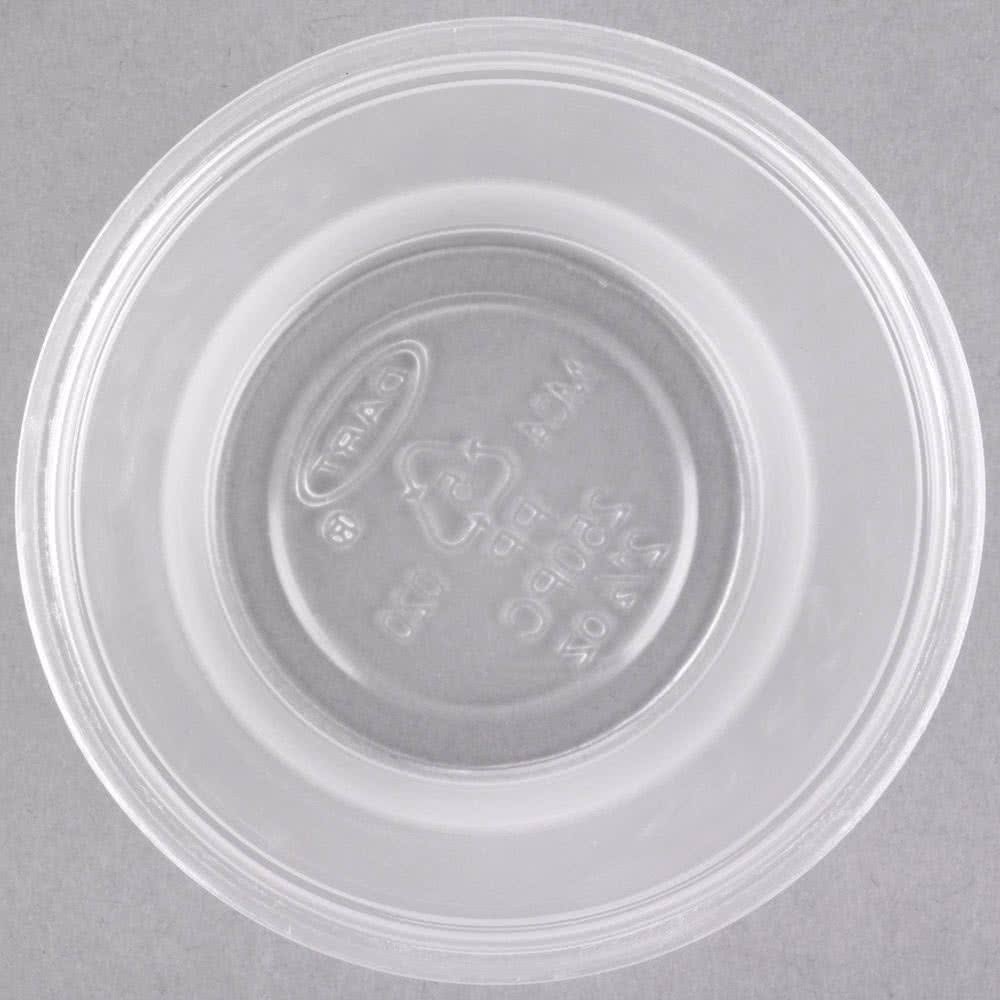 Polypropylene 2.5 oz Clear Portion Containers 250pc F986