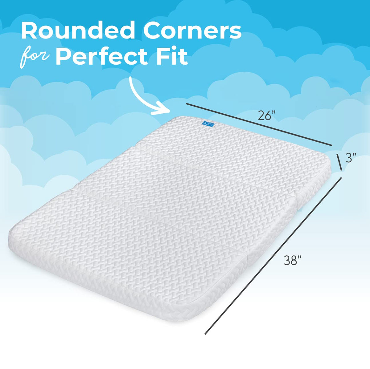 Tri-Fold Pack N' Play Mattress G5227