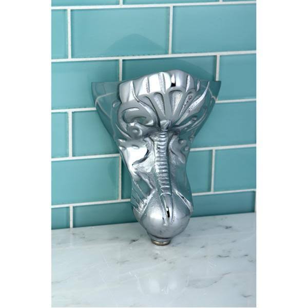 4 Piece Tub Feet Set Chrome F35238