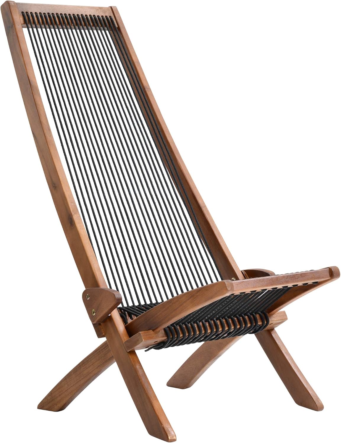 Folding Wooden Outdoor Lounge Chair C500003