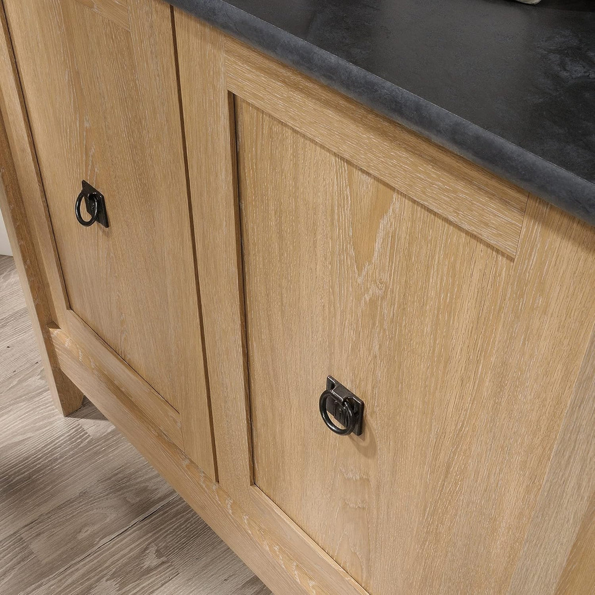 5 Shelf Dover Oak Finish Bookcase D611