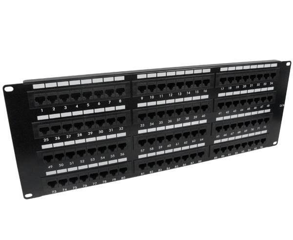Cat6 Patch Panel 96 Port 4U Rack Mount H56398