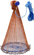 Fishing Net with Lead Sinkers 7ft Radius Z650463