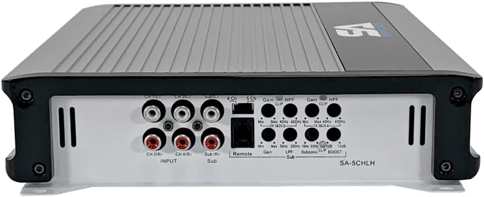 5 Channel 1100 Watt Class D Car Amplifier L515