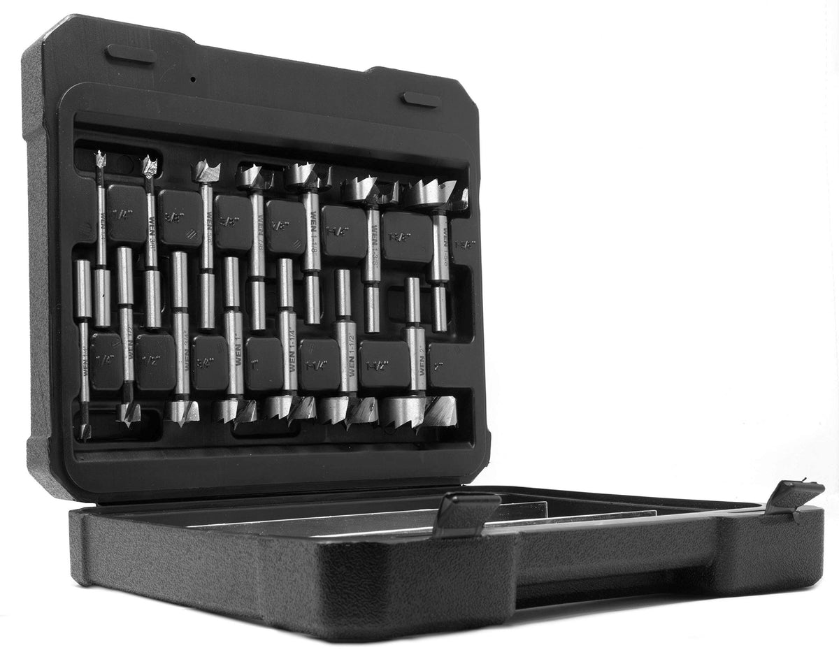 14-Piece Forstner Bit Set with Carrying Case R6203