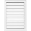 Vertical Surface Mount PVC Gable Vent D55904