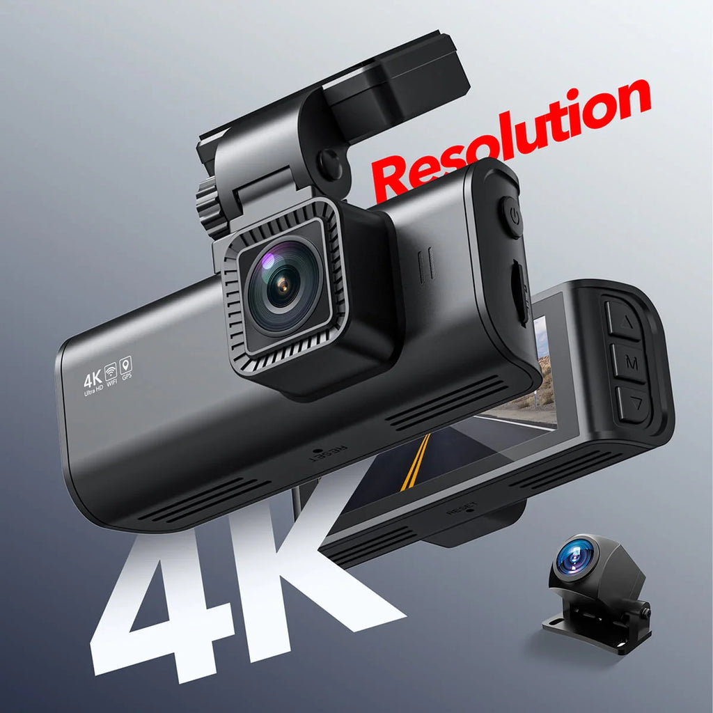 4K Dash Cam with WiFi GPS Night Vision S2721