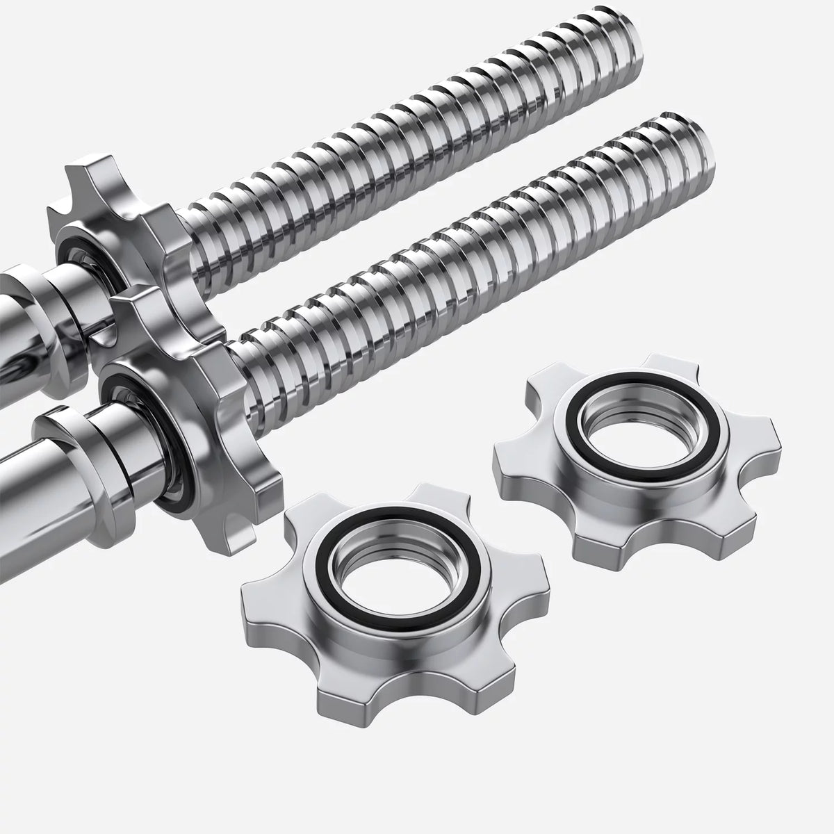 2 in 1 Adjustable Dumbbell Set with Connecting Rod M357416