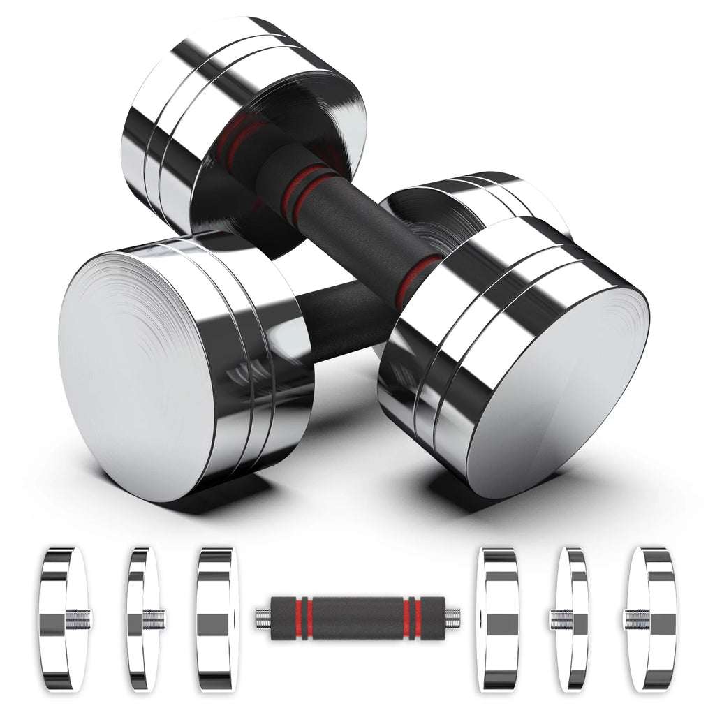 Adjustable Dumbbell Set with Foam Handles H89435