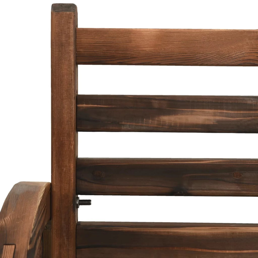 Firwood Padded Seat Outdoor Bench E5264