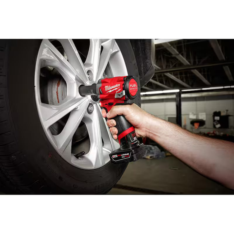 12V Lithium-Ion Brushless Cordless 3/8 in. Impact Wrench Kit R286859