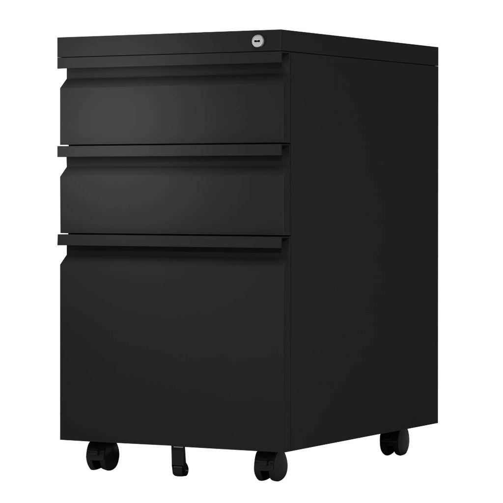 Metal 3 Drawer File Cabinet for Legal Or Letter Files E82934