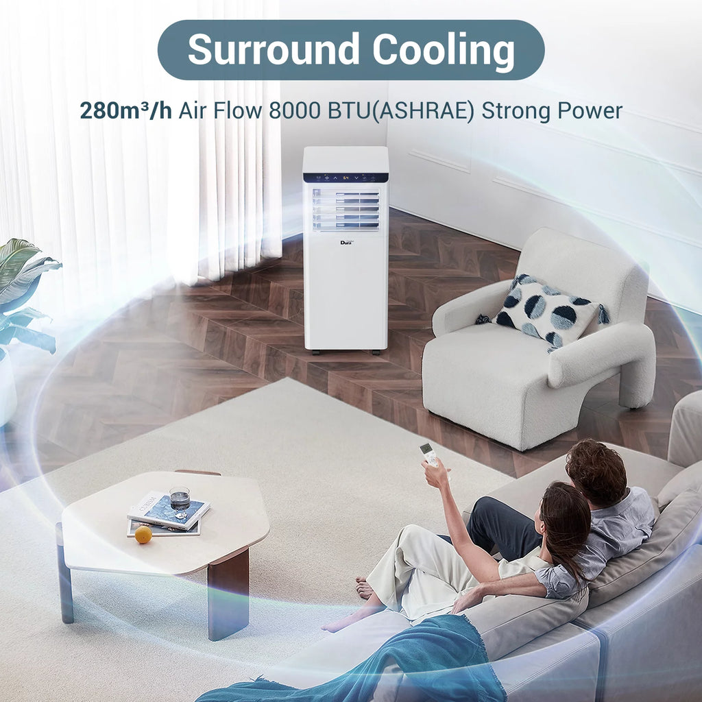 Portable Air Conditioner 4900BTU 3-in-1 AC Unit with Window Kits L10806