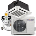 12,000 BTU 8-Way Compact Cassette Ductless Mini Split with 25 ft. Linesets B1037