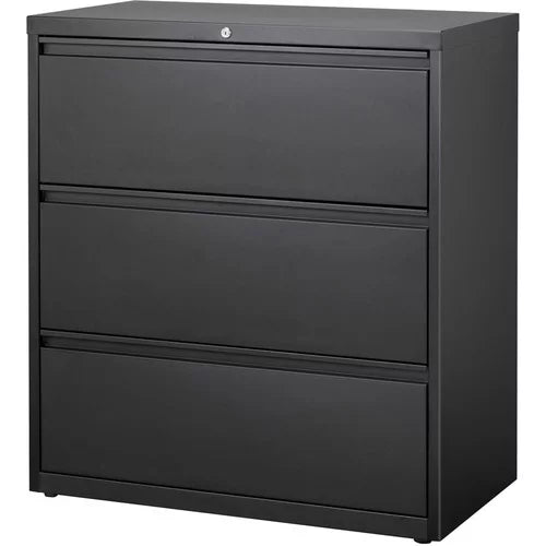 Black 3 Drawer Lateral File Cabinet K9775