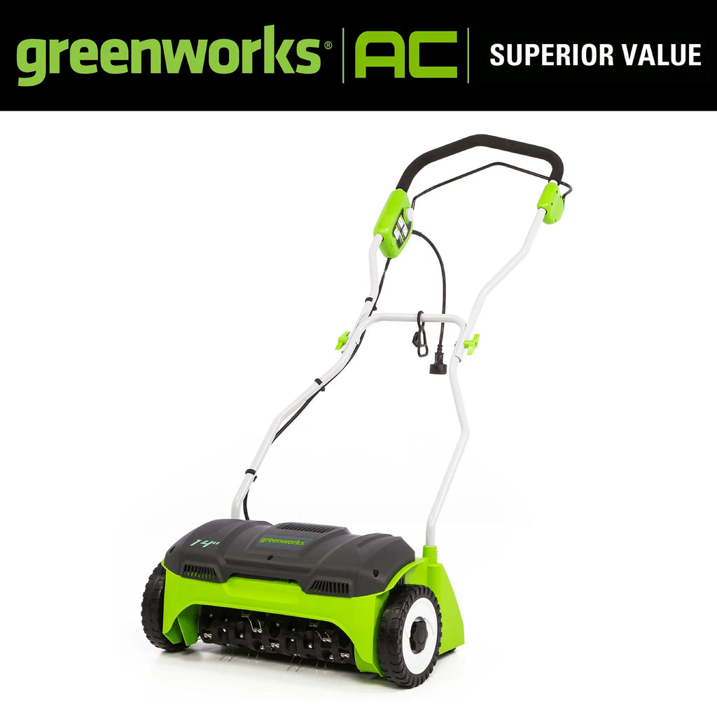 14 in. 10 Amp Corded Electric Dethatcher F5571