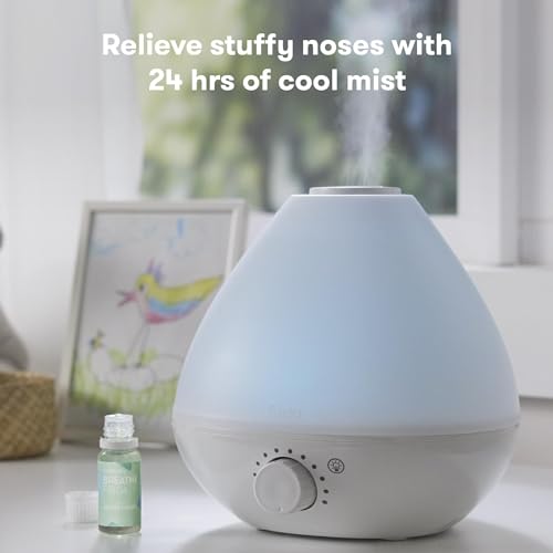 3-in-1 Cool Mist Humidifier with Diffuser and Nightlight V6745