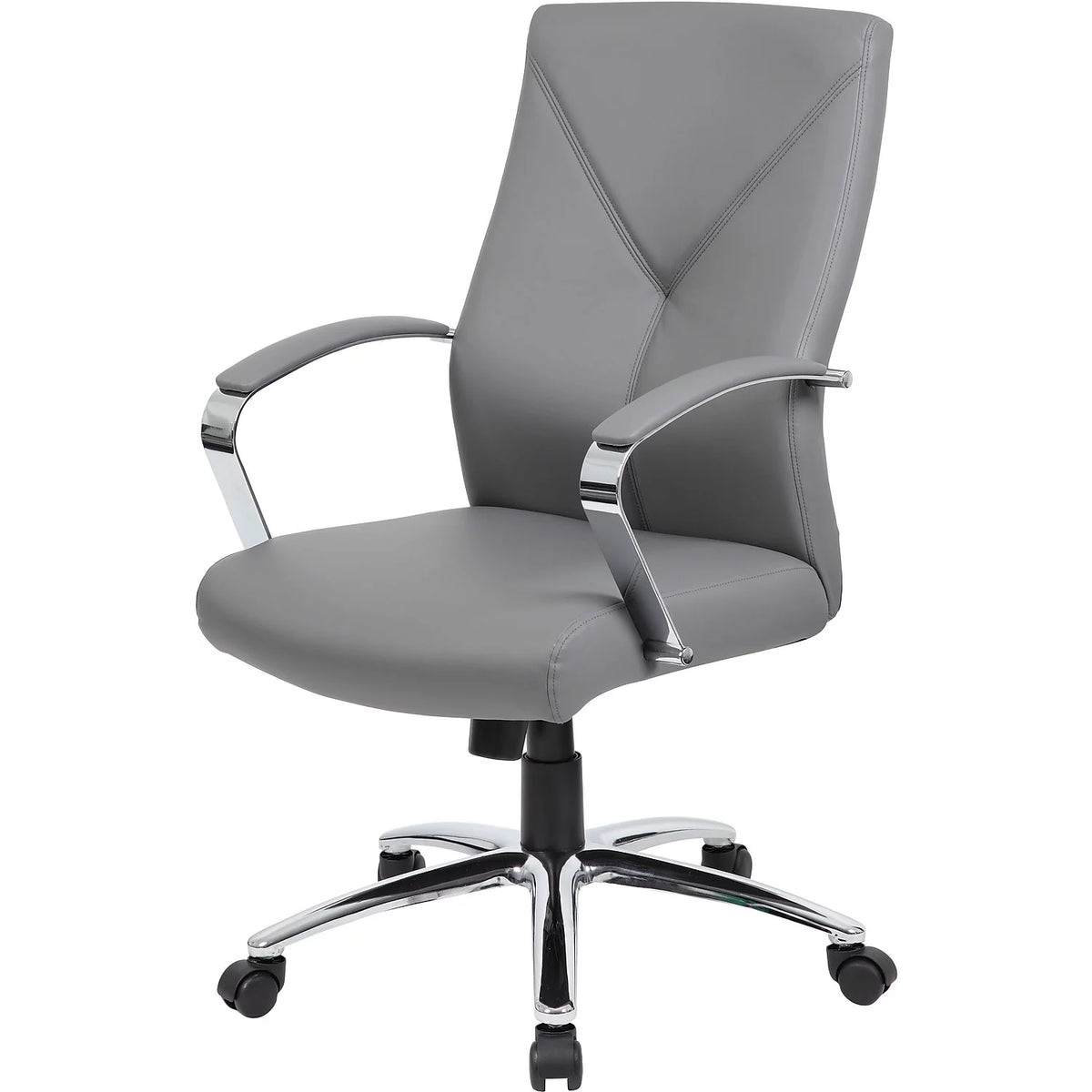 Grey LeatherPlus Executive Chair X663