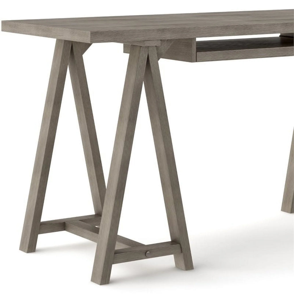 60" Solid Wood Computer Desk P916