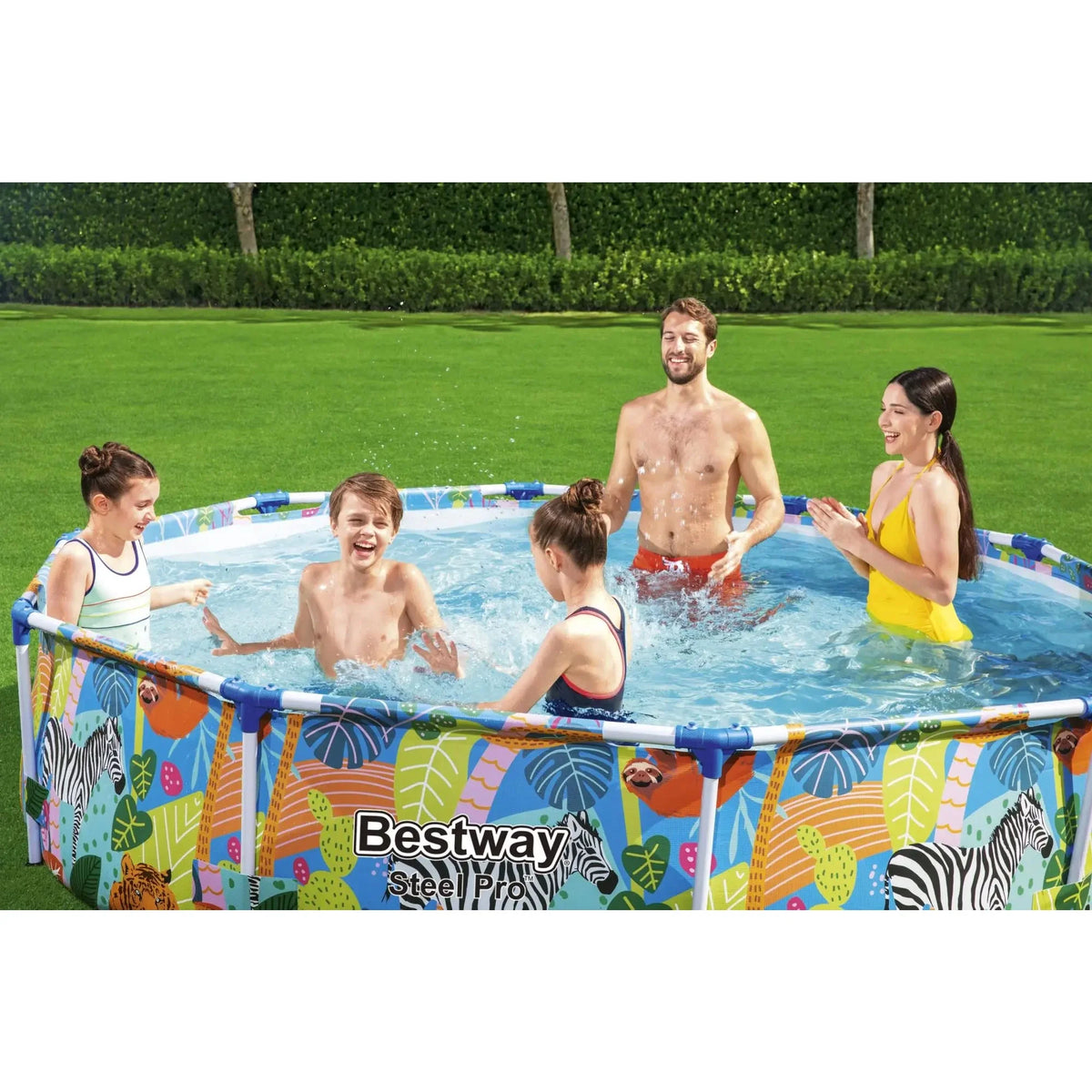 Round Above Ground Swimming Pool L77944