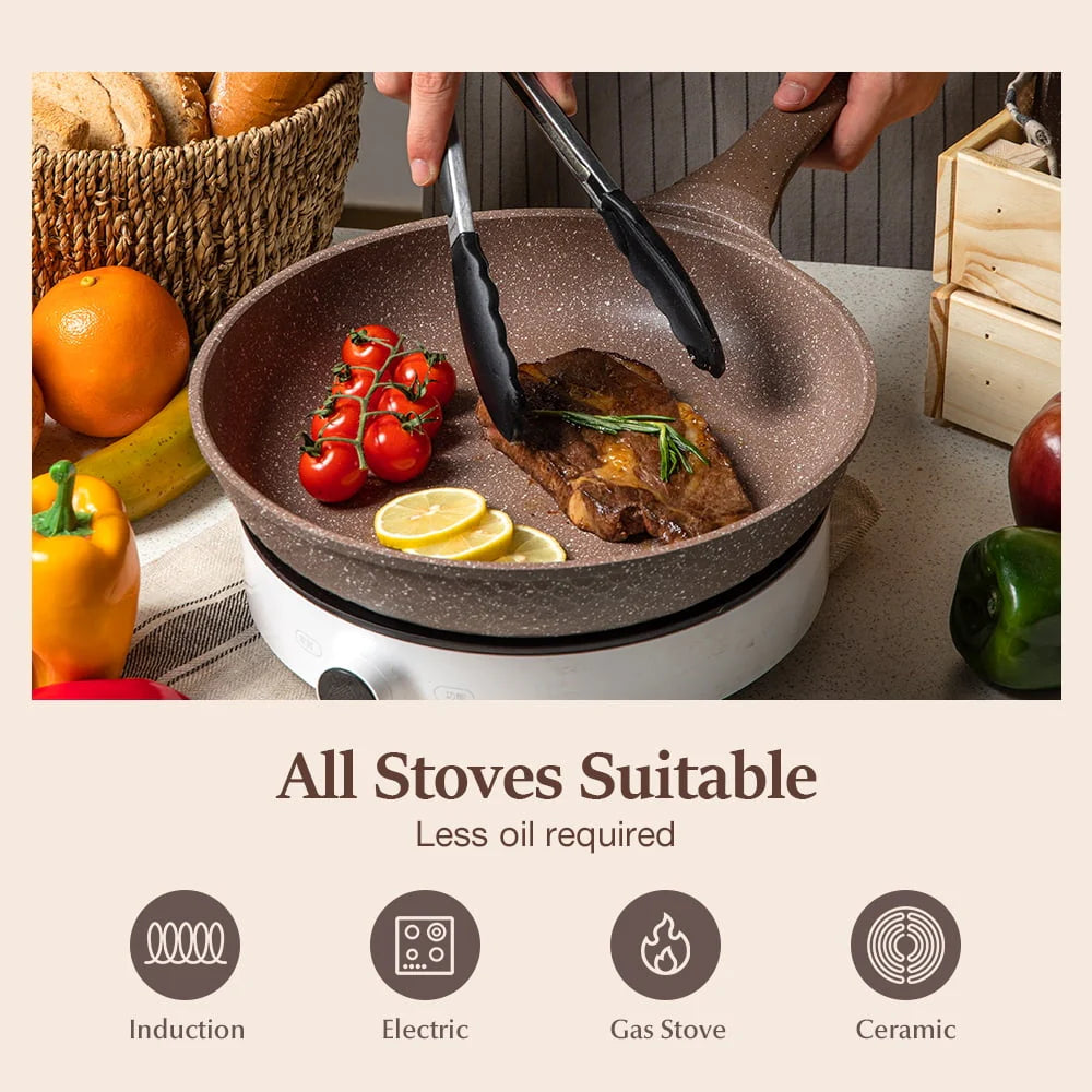 10 Pcs Nonstick Granite Cookware Set M27420