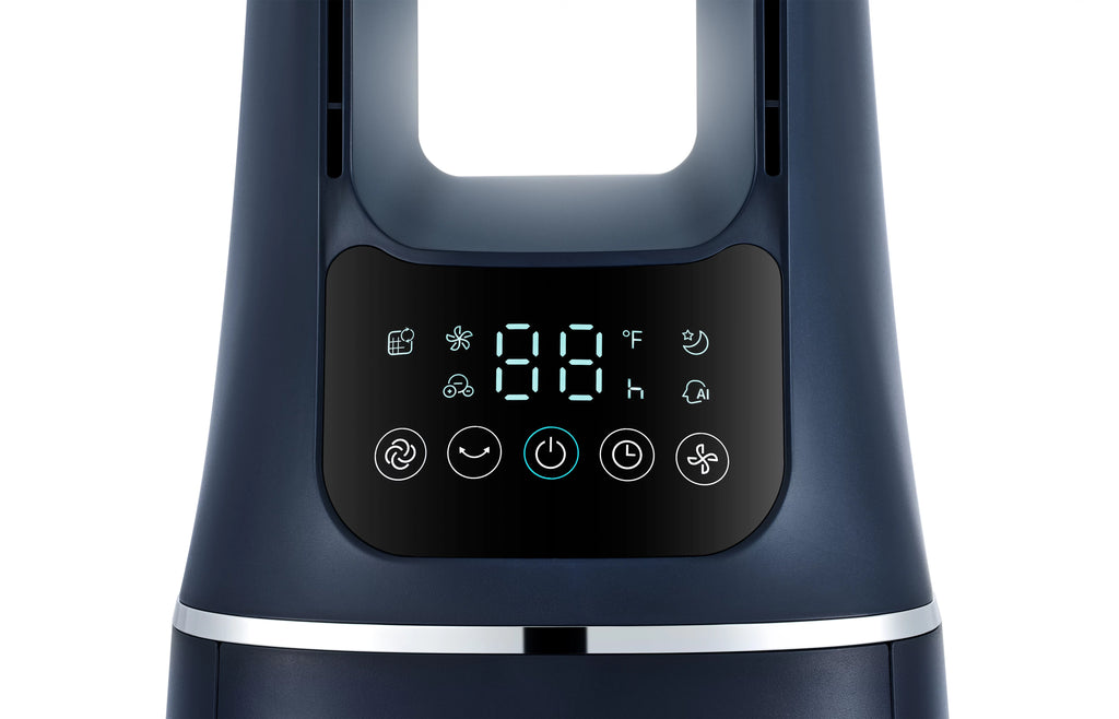 Bladeless Tower Fan & HEPA Air Purifier with Remote Control O9120