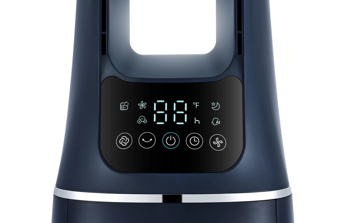 Bladeless Tower Fan & HEPA Air Purifier with Remote Control O9120