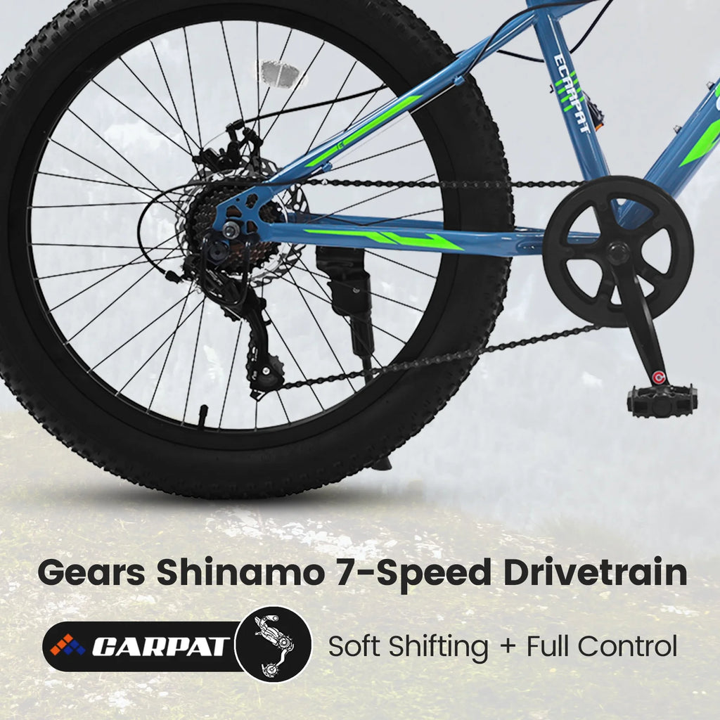 24 inch Fat Tire Mountain Bike J4754