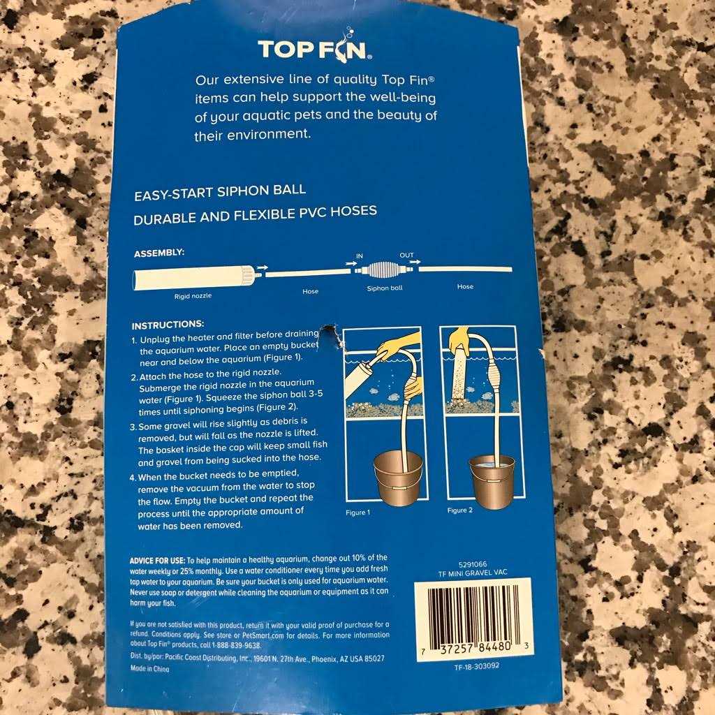 Aquarium Gravel Vacuum F207
