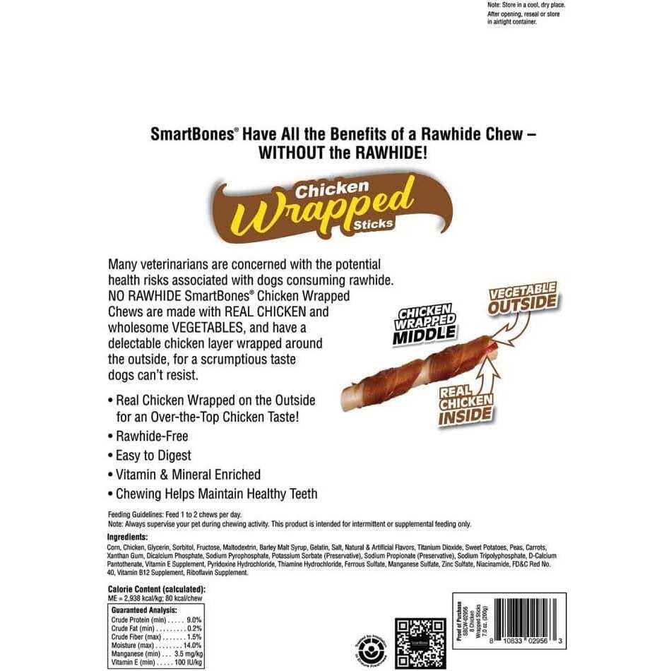 Chicken Wrapped Peanut Butter Sticks C926