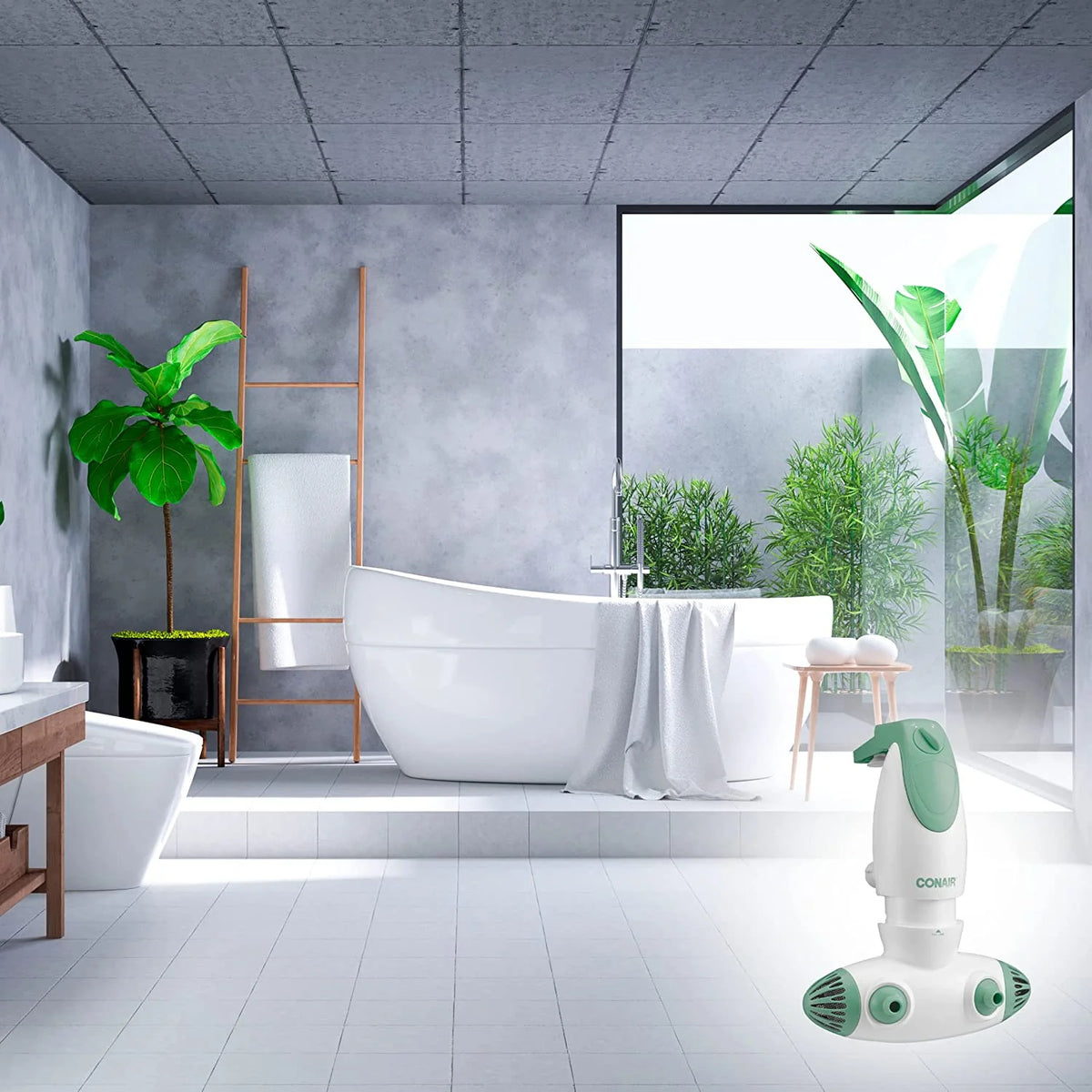 Portable Bath Spa with Jets Bubbles and Massage A4738