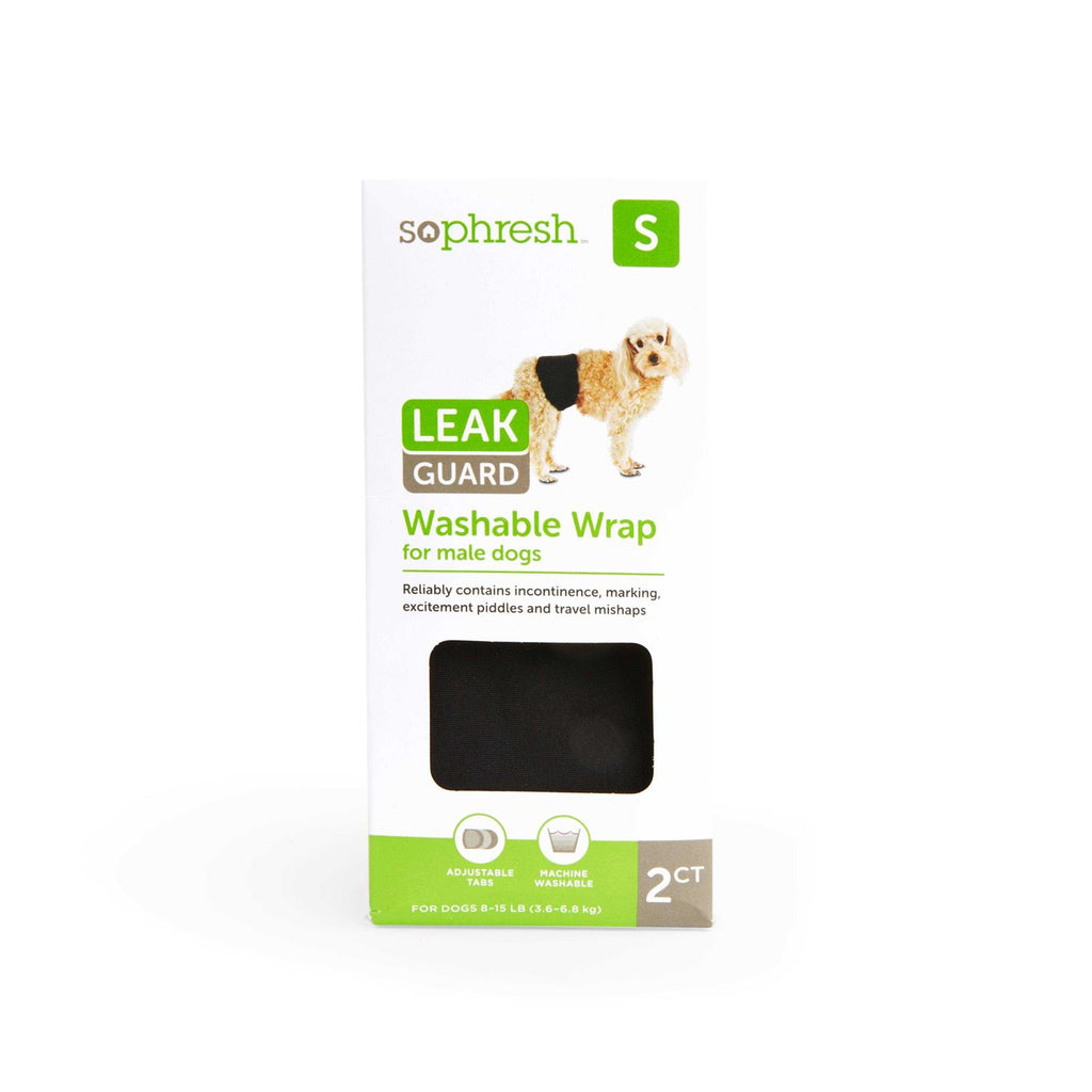 Washable Leak Guard Wrap for Male Dogs Q7815