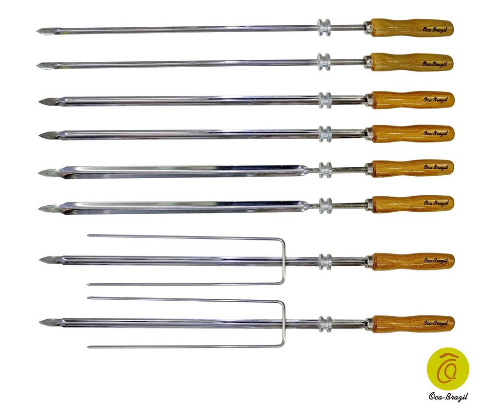 Set of 8 Brazilian Skewers O238406
