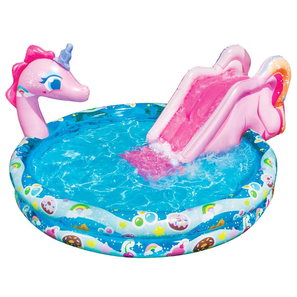 Inflatable Unicorn Pool Water Slide Z647018