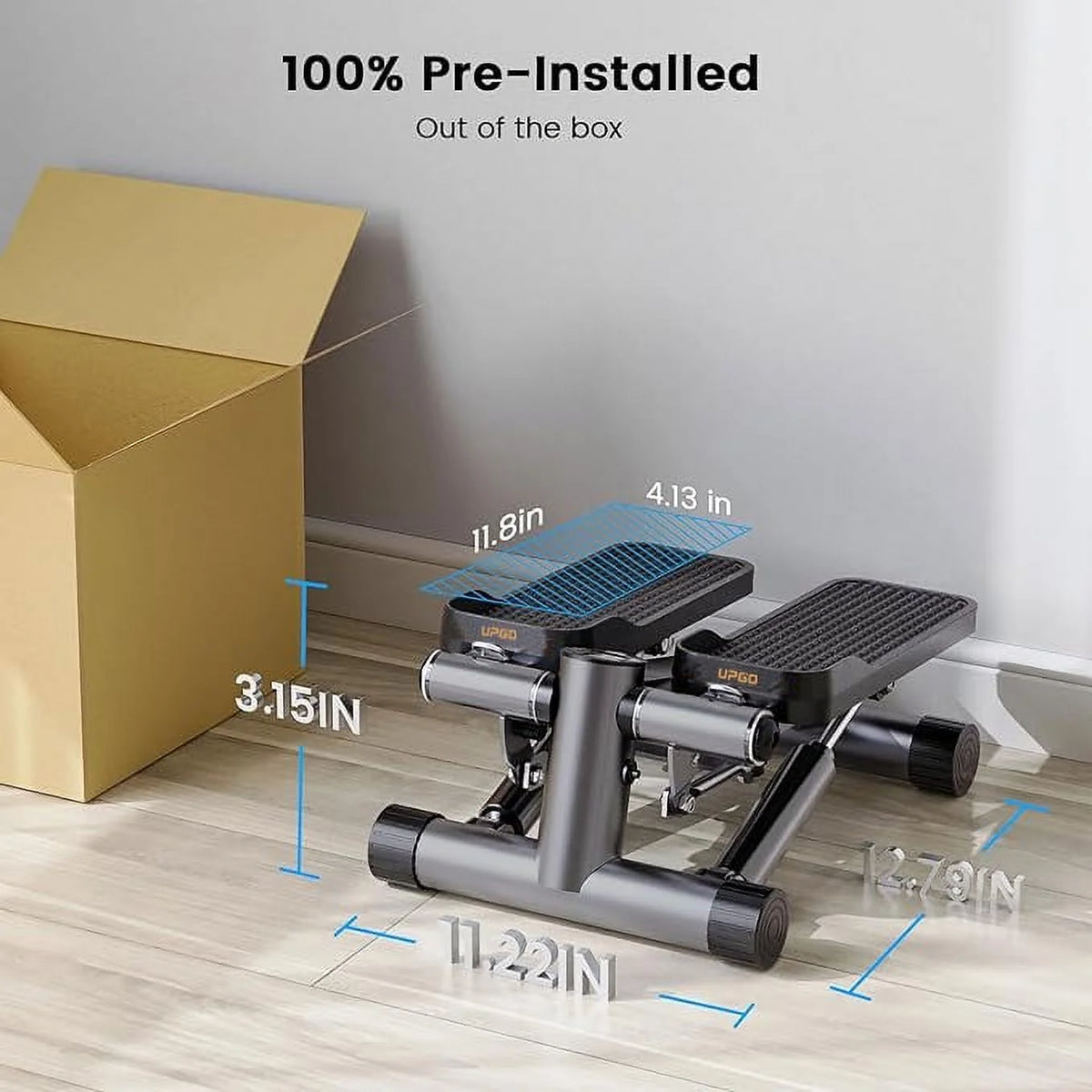 Mini Steppers with Resistance Band B71498