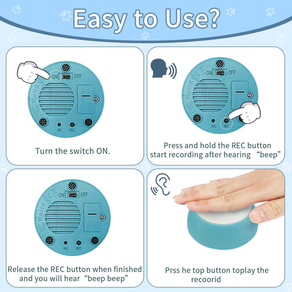 7 Dog Talking Button Set X216