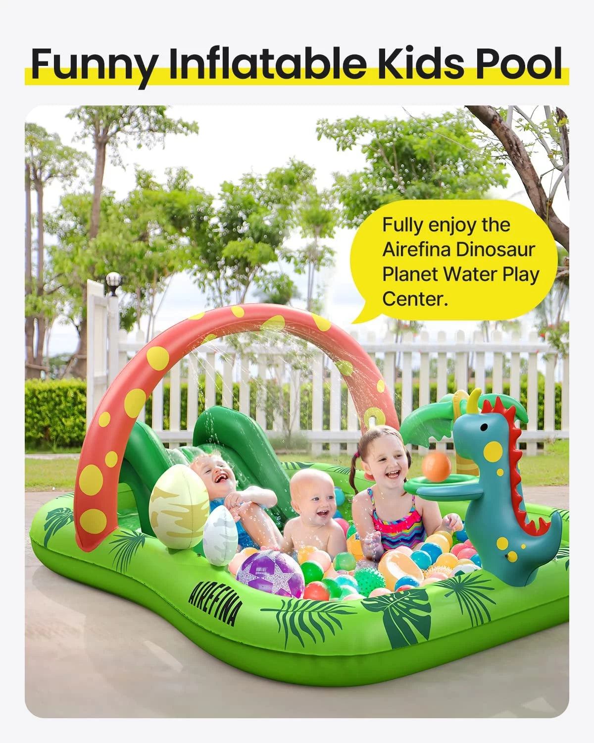 Inflatable Play Center Kiddie Pool T4800