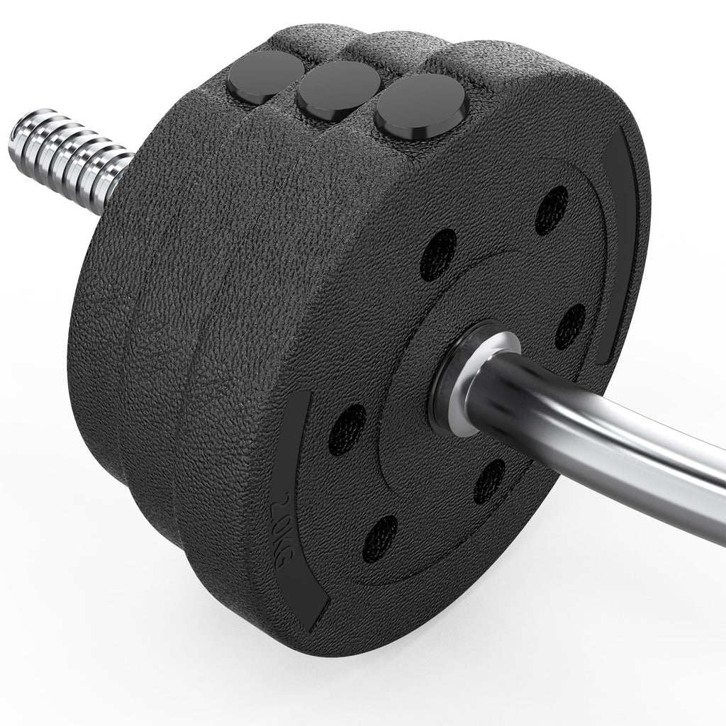 2 in 1 Adjustable Dumbbell Set with Connecting Rod M357416