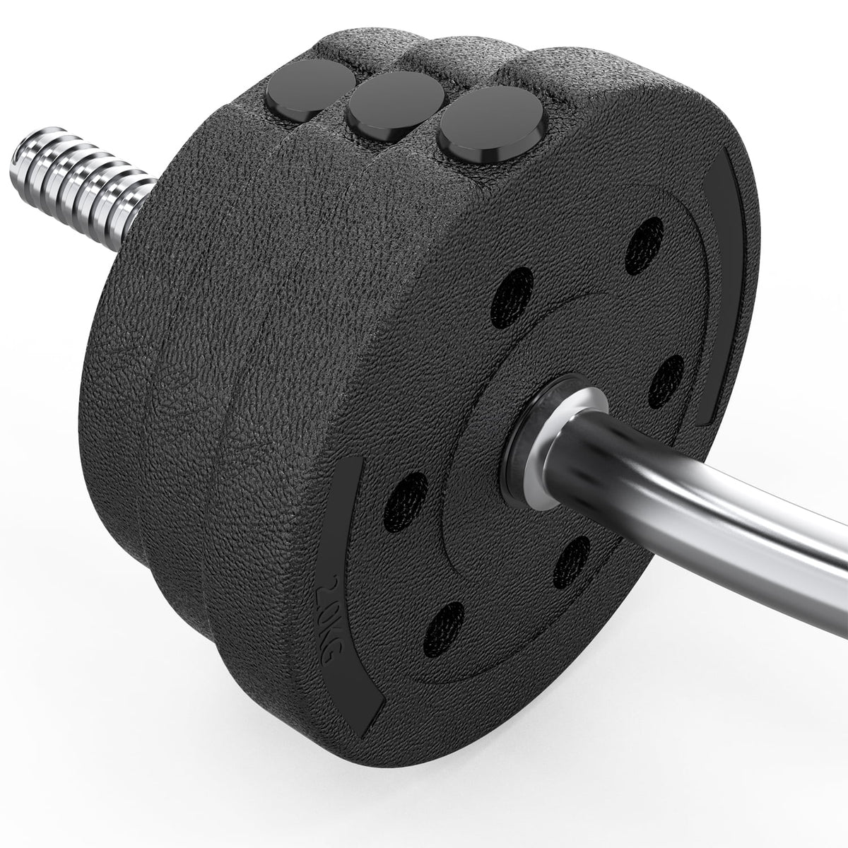 2 in 1 Adjustable Dumbbell Set with Connecting Rod M357416