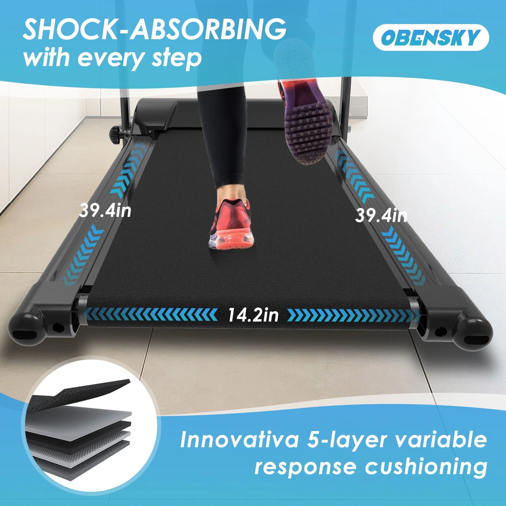 1000W Portable Foldable Treadmill T197