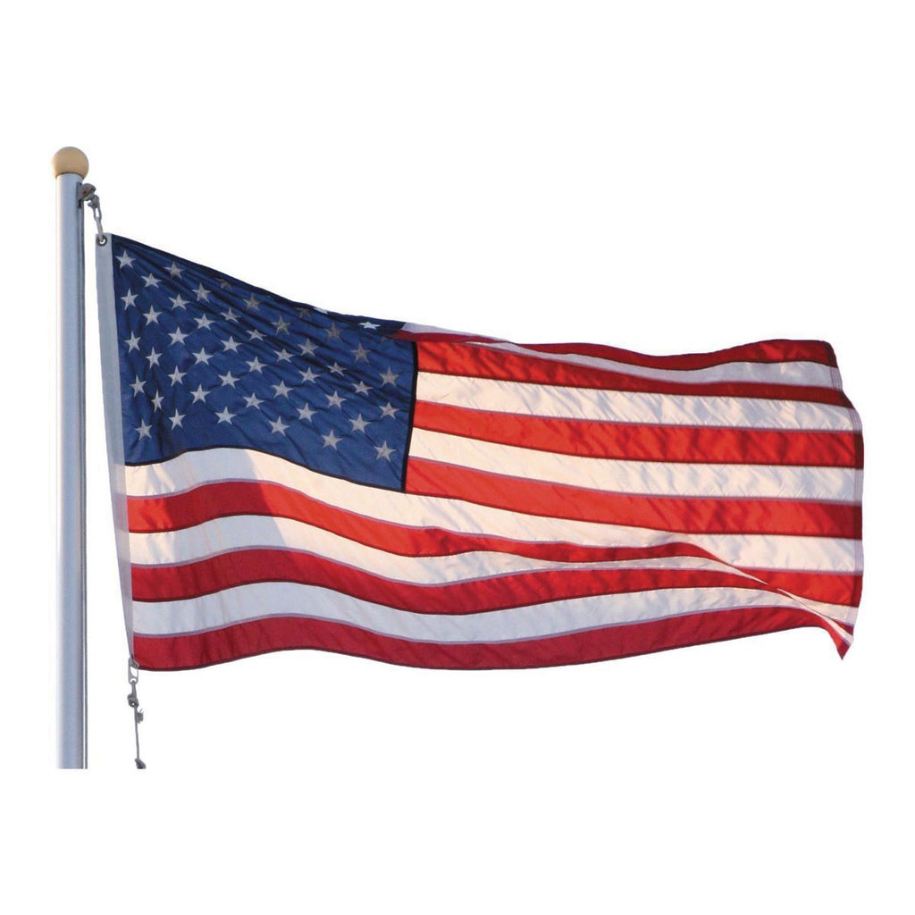 American Flag with Embroidered Stars J782