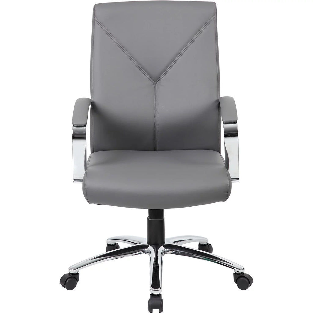 Grey LeatherPlus Executive Chair X663