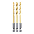 3/16 in. Titanium Drill Bit Set, 3-Piece M1514
