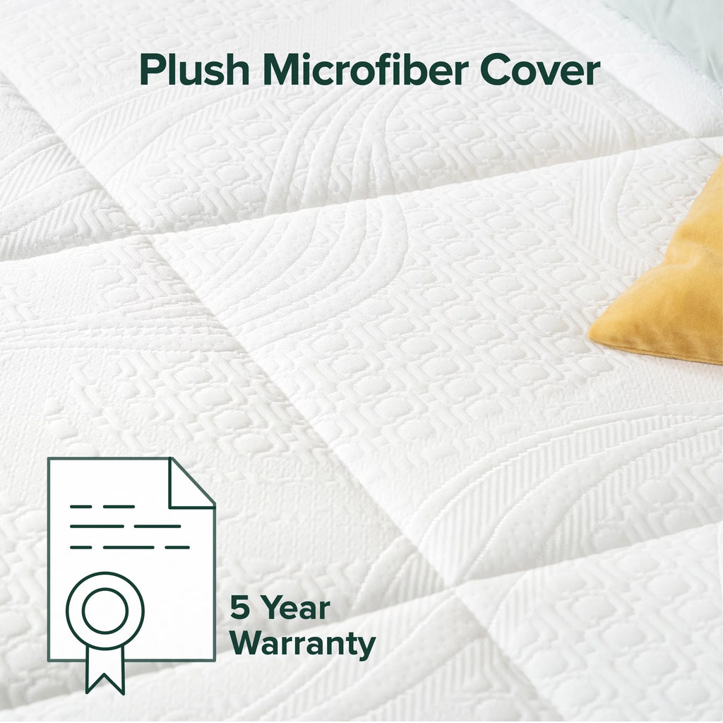 Green Tea Memory Foam Mattress Topper J76269
