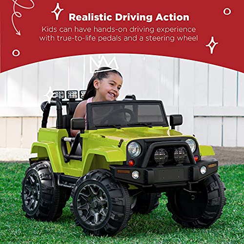 24V 2-Seater Electric Ride On Car Truck P4414