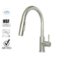 Stainless Steel Kitchen Sink Faucet with Pull Down Sprayer P5261